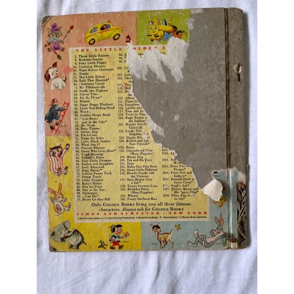 Vintage Little Golden Books Set Of 10 Including Frosty Peter Pan Sleeping Beauty - Picture 15 of 16